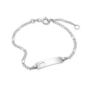 AMOR children's ID bracelet, rhodium-plated 925 sterling silver, view 4
