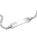 AMOR children's ID bracelet, rhodium-plated 925 sterling silver, view 5
