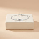 AMOR children's ID bracelet, rhodium-plated 925 sterling silver, view 6