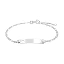 AMOR Armband (Identband) Unisex, 925 Silber rhodiniert, Motiv Herz, Ansicht 3
