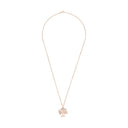 AMOR Halskette Damen, 925 Silber rosé vergoldet, Motiv Lebensbaum, Zirkonia weiß, Ansicht 3
