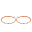 AMOR Ohrring (Creolen) Damen, 925 Silber rosé vergoldet, Ansicht 4