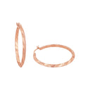 AMOR Ohrring (Creolen) Damen, 925 Silber rosé vergoldet, Hauptbild