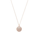 AMOR Halskette Damen, 925 Silber rosé vergoldet, Zirkonia weiß, Hauptbild
