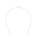 AMOR Halskette Damen, 925 Silber rosé vergoldet, Zirkonia weiß, Verschluss