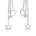 AMOR Ohrring (Ohrhänger) Damen, 925 Silber rhodiniert, Ansicht 5