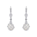 AMOR Ohrring (Ohrhänger) Damen, 925 Silber rhodiniert, Ansicht 3
