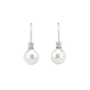 AMOR Ohrring (Ohrhänger) Damen, 925 Silber rhodiniert, Zirkonia weiß, Ansicht 3