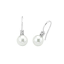 AMOR Ohrring (Ohrhänger) Damen, 925 Silber rhodiniert, Zirkonia weiß, Hauptbild