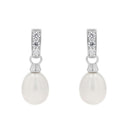 AMOR Ohrring (Ohrhänger) Damen, 925 Silber rhodiniert, Ansicht 3