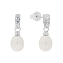 AMOR Ohrring (Ohrhänger) Damen, 925 Silber rhodiniert, Hauptbild