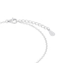 AMOR Armband Damen, 925 Silber rhodiniert, Motiv Herz, Zirkonia weiß, Verschluss