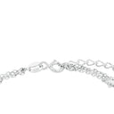 AMOR Armband Damen, 925 Silber rhodiniert, Zirkonia weiß, Verschluss