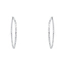AMOR Ohrring (Creolen) Damen, 925 Silber rhodiniert, Ansicht 3