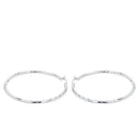 AMOR Ohrring (Creolen) Damen, 925 Silber rhodiniert, Ansicht 4
