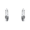 AMOR Ohrring (Creolen) Damen, 925 Silber rhodiniert, Ansicht 3