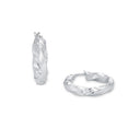 AMOR Ohrring (Creolen) Damen, 925 Silber rhodiniert, Hauptbild