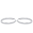 AMOR Ohrring (Creolen) Damen, 925 Silber rhodiniert, Ansicht 4