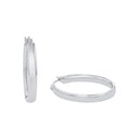 AMOR Ohrring (Creolen) Damen, 925 Silber rhodiniert, Hauptbild