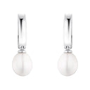 AMOR Ohrring (Creolen) Damen, 925 Silber rhodiniert, Ansicht 3