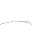 AMOR Fußkette Unisex, 925 Silber rhodiniert, Motiv Delphin, Verschluss