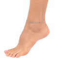 AMOR Fußkette Unisex, 925 Silber rhodiniert, Ansicht 2