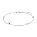 AMOR Fußkette Unisex, 925 Silber rhodiniert, Hauptbild
