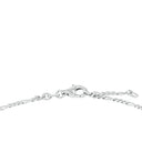 AMOR Fußkette Unisex, 925 Silber rhodiniert, Verschluss