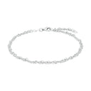 AMOR Fußkette Unisex, 925 Silber rhodiniert, Hauptbild