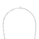 AMOR Halskette Unisex, 925 Silber rhodiniert, Verschluss