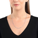 AMOR Halskette Unisex, 925 Silber rhodiniert, Ansicht 2