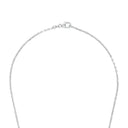 AMOR Halskette Unisex, 925 Silber rhodiniert, Verschluss
