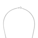 AMOR Halskette Unisex, 925 Silber rhodiniert, Verschluss