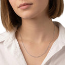 AMOR Halskette Unisex, 925 Silber rhodiniert, Ansicht 2