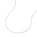 AMOR unisex necklace, rhodium-plated 925 sterling silver, view 5