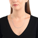 AMOR Halskette Unisex, 925 Silber rhodiniert, Ansicht 2