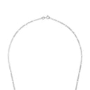AMOR Halskette Unisex, 925 Silber rhodiniert, Verschluss