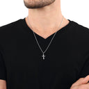 AMOR unisex pendant, rhodium-plated 925 sterling silver, view 4