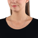 AMOR Halskette Unisex, 925 Silber rhodiniert, Ansicht 2