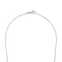 AMOR Halskette Unisex, 925 Silber rhodiniert, Verschluss
