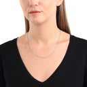 AMOR Halskette Unisex, 925 Silber rhodiniert, Ansicht 2