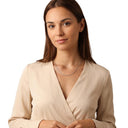 AMOR Halskette Unisex, 925 Silber rhodiniert, am Model