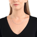 AMOR Halskette Unisex, 925 Silber rhodiniert, Ansicht 2