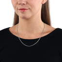 AMOR Halskette Unisex, 925 Silber rhodiniert, Ansicht 2