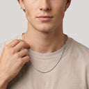 AMOR Halskette Unisex, 925 Silber rhodiniert, Ansicht 3