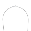 AMOR Halskette Unisex, 925 Silber rhodiniert, Verschluss