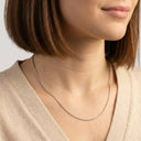 AMOR Halskette Unisex, 925 Silber rhodiniert, Ansicht 2
