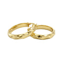 AMOR Ohrring (Creolen) Damen, 375 Gold, Ansicht 4