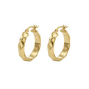 AMOR Ohrring (Creolen) Damen, 375 Gold, Ansicht 5