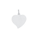 AMOR Anhänger (Halskette) Damen, 925 Silber rhodiniert, Motiv Herz, Rückseite